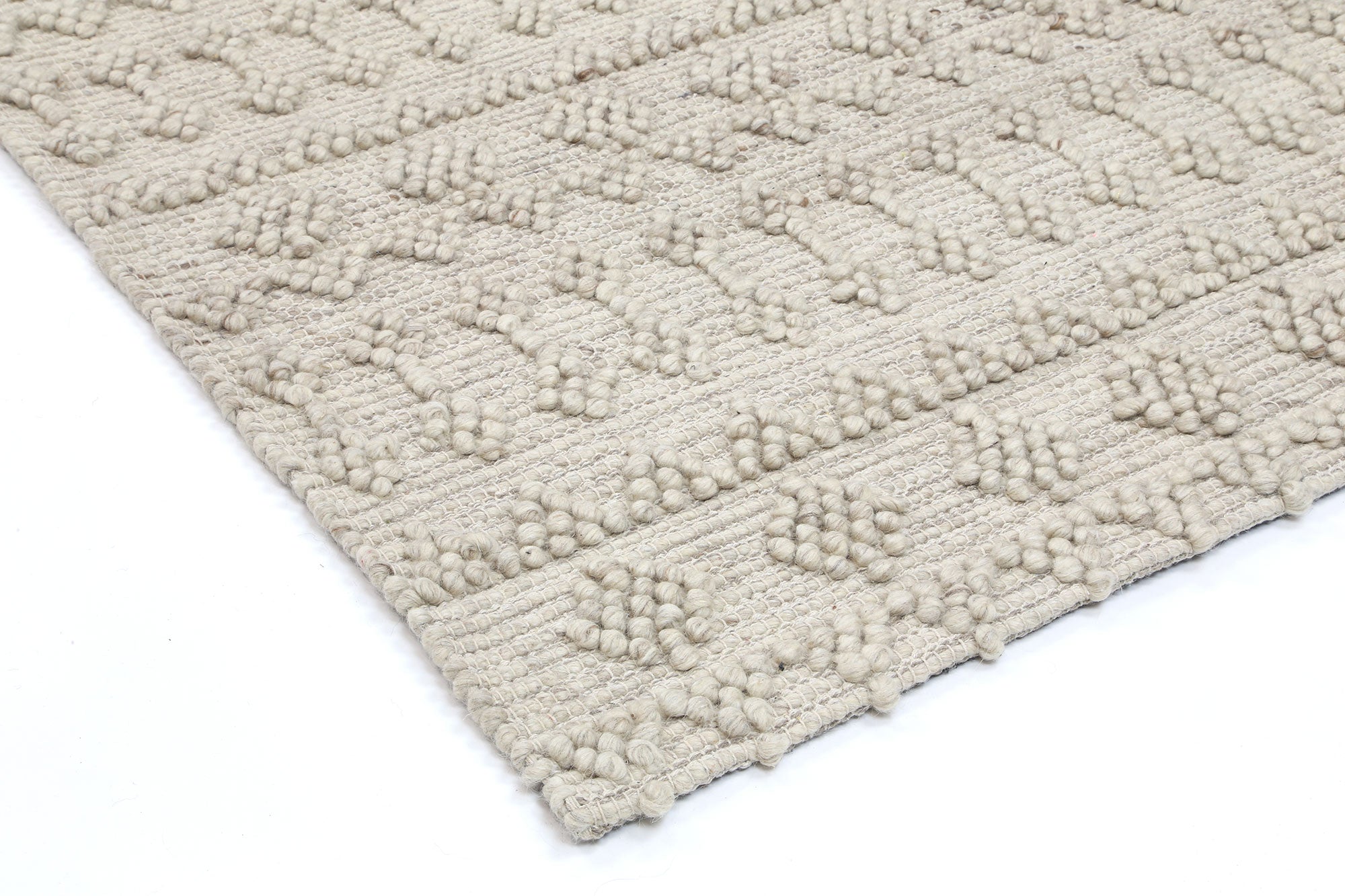 Shoreline Fine Tribal Natural Wool Rug