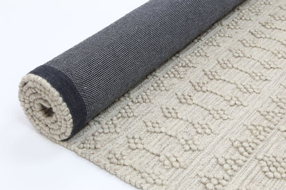 Shoreline Fine Tribal Natural Wool Rug