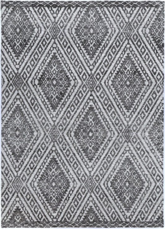 Estra Majitha Grey Cotton Blend Rug