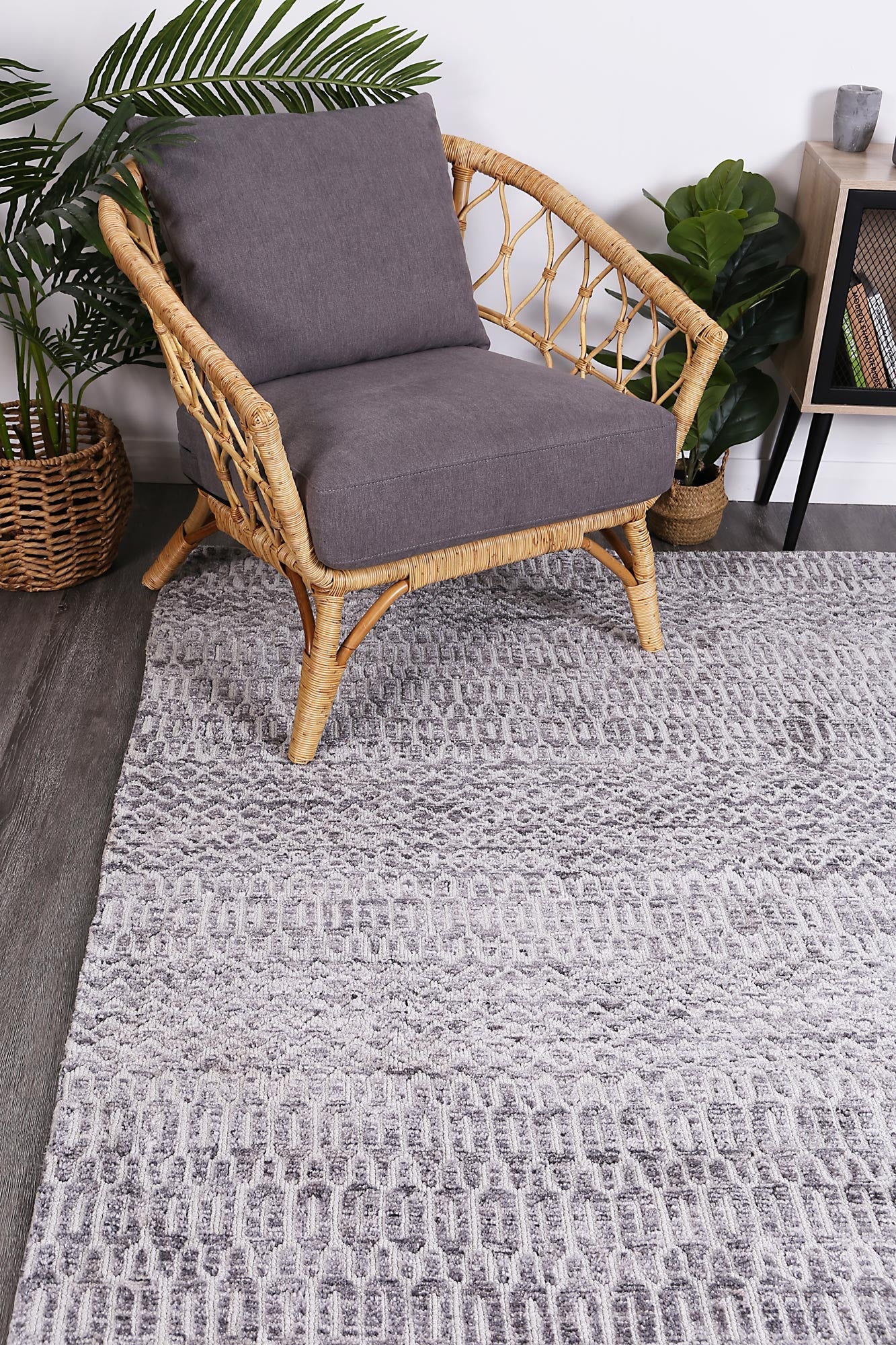 Estra Camphils Grey Tribal Rug
