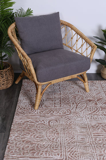 Estra Newburg Rust Tribal Rug