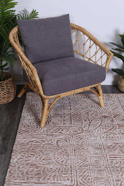 Estra Newburg Rust Tribal Rug