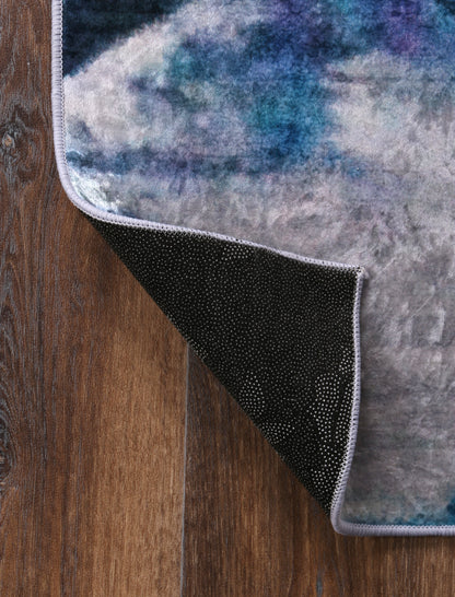 Valencia Multi Watercolour Pastel Non-Slip Rug - ANGE03