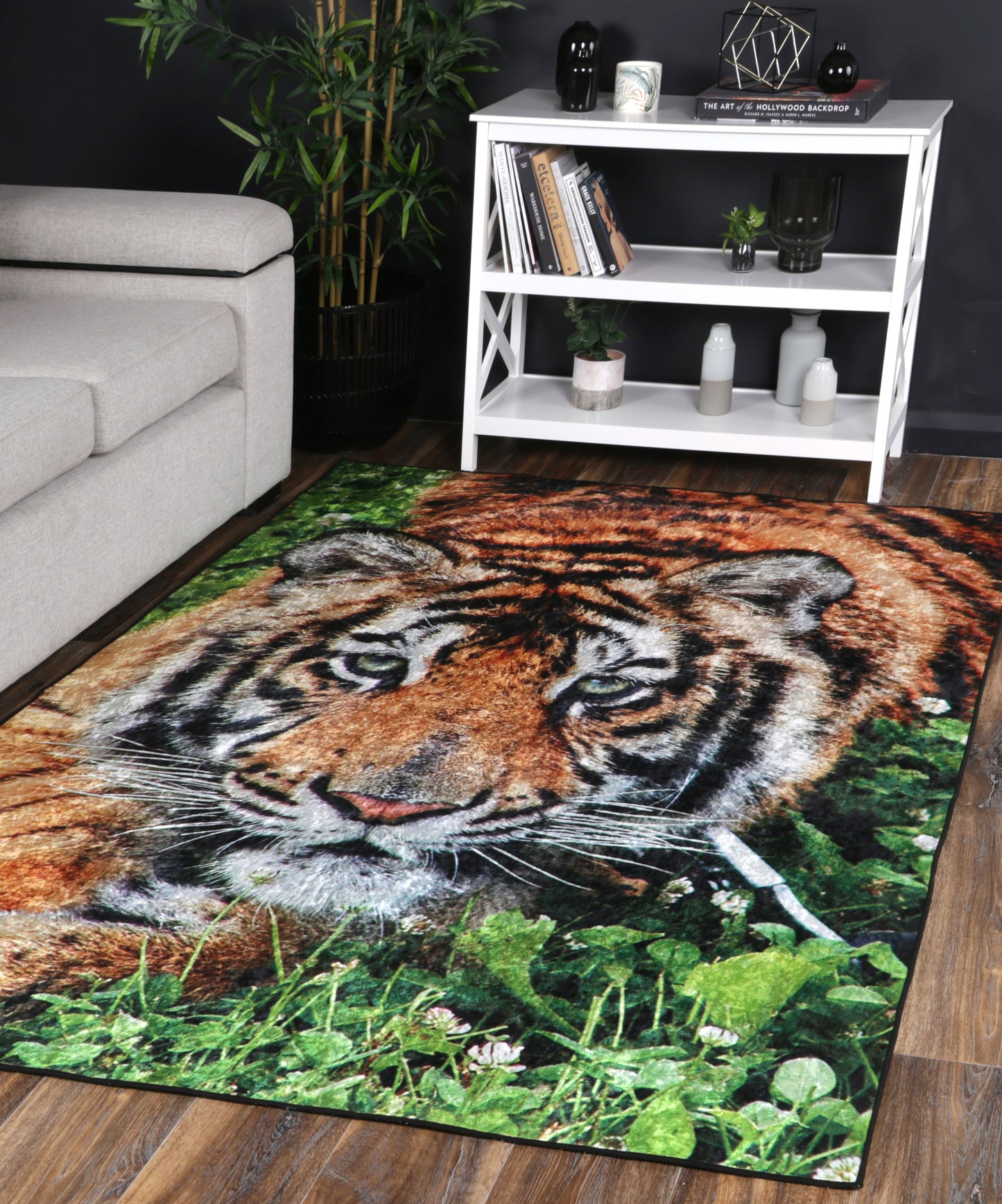 Valencia Tiger Non-Slip Rug - ANGE06
