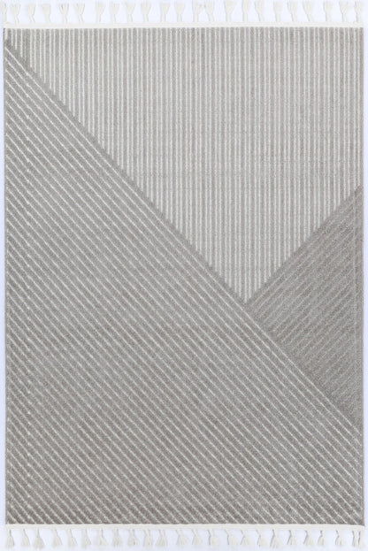 Kaelen Delia Overlay Ash Rug