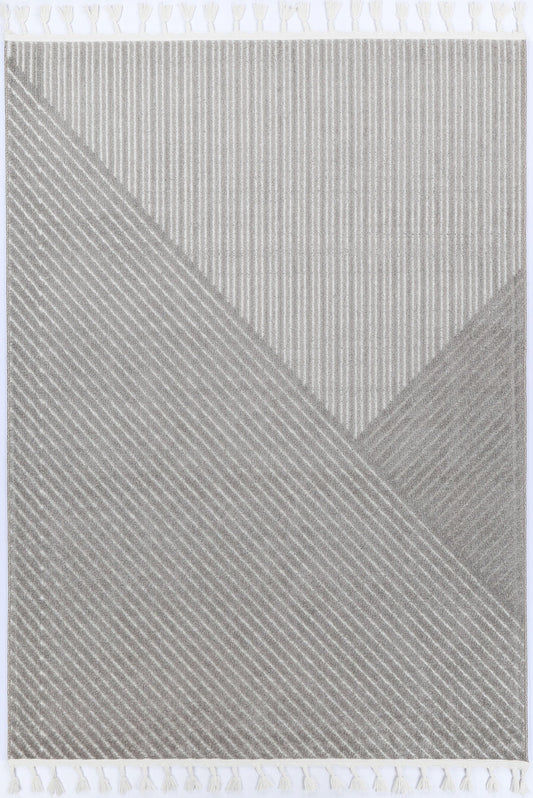 Kaelen Delia Overlay Ash Rug