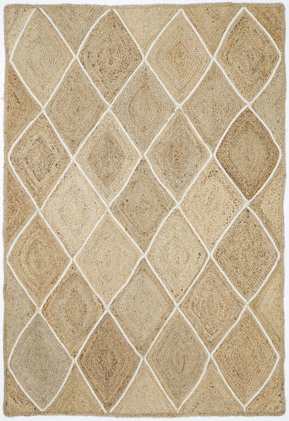 Verdan Natural Diamond Rug