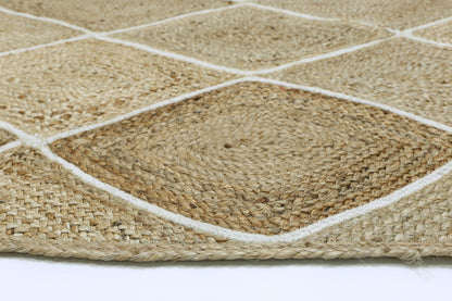 Verdan Natural Diamond Rug
