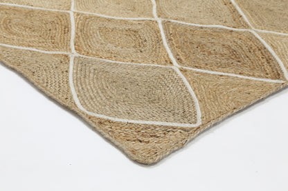 Verdan Natural Diamond Rug