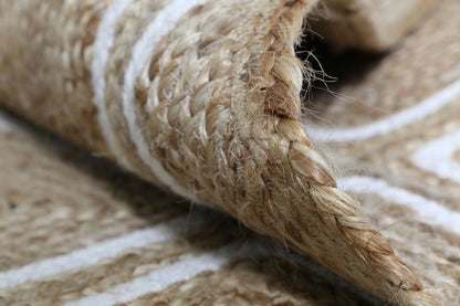 Verdan Beige Parquetry Rug