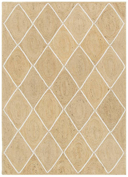 Verdan Pearl Diamond Rug
