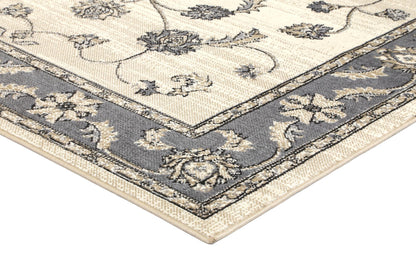 Axelle Ziegler Cream Grey Rug
