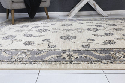 Axelle Ziegler Cream Grey Rug