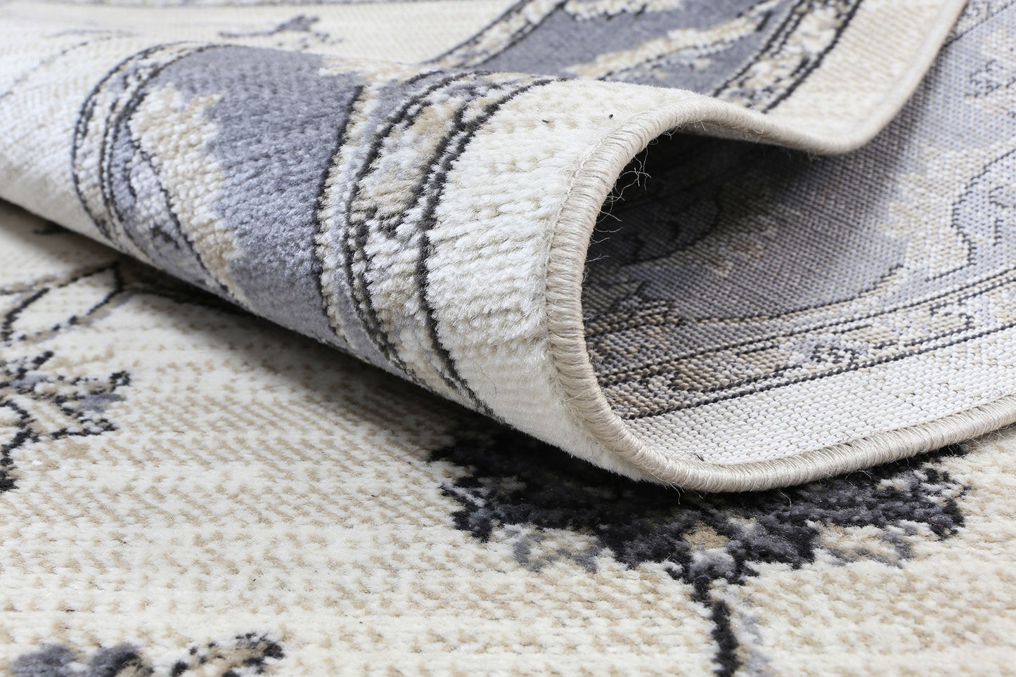 Axelle Ziegler Cream Grey Rug