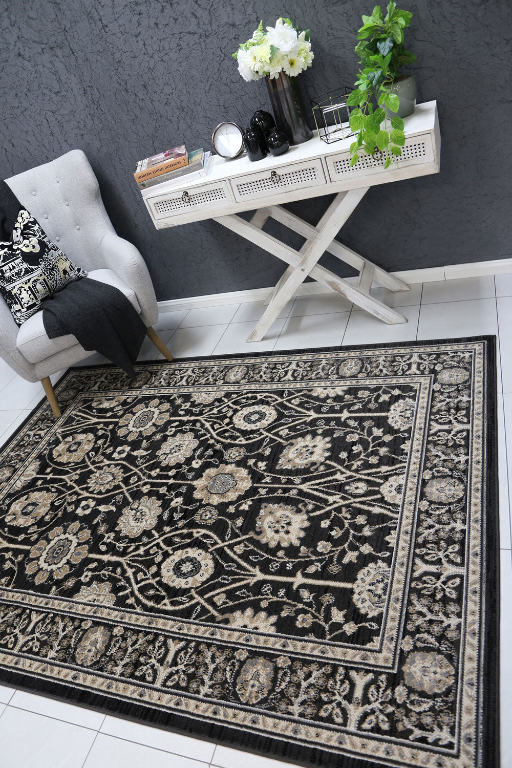 Axelle Ziegler Grey Rug