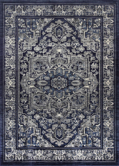 Axelle Tranistional Navy Rug