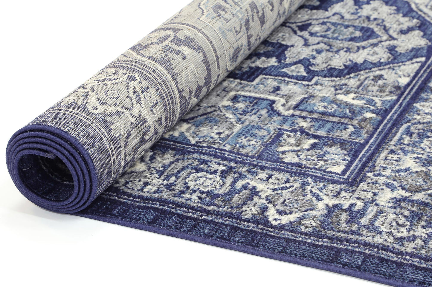 Axelle Tranistional Navy Rug