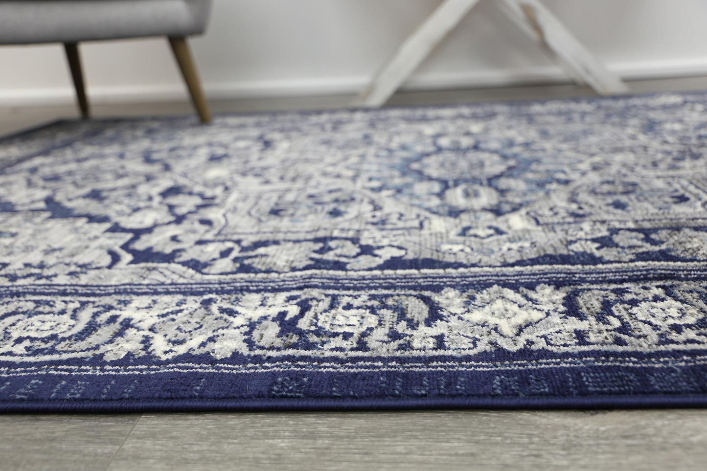 Axelle Tranistional Navy Rug