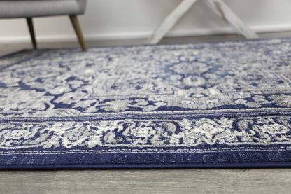 Axelle Tranistional Navy Rug