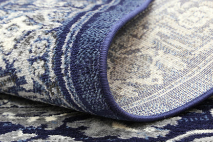 Axelle Tranistional Navy Rug