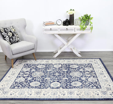 Axelle Ziegler Navy Rug