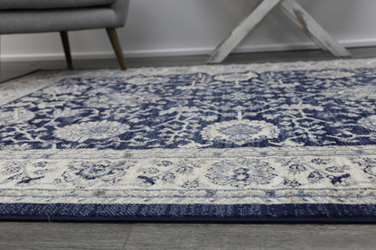 Axelle Ziegler Navy Rug