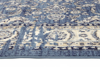Axelle Ziegler Distressed Navy Rug