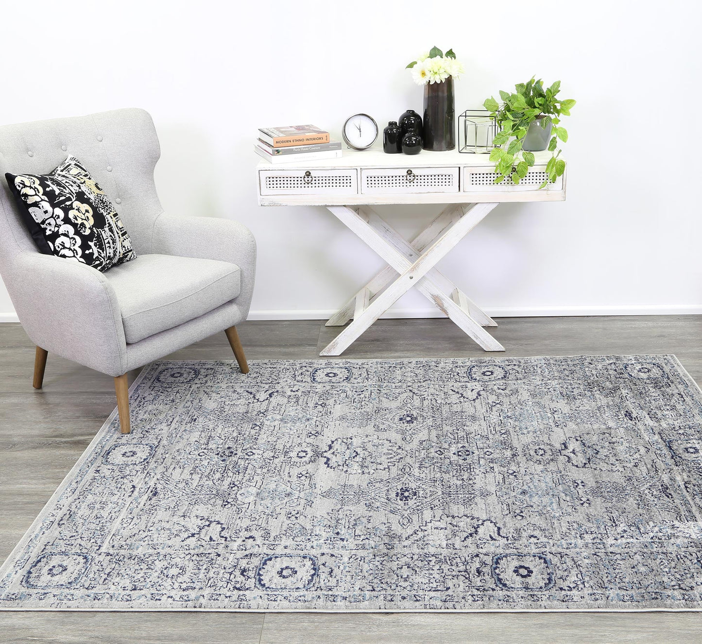 Axelle Ziegler Grey Rug