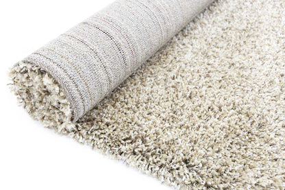 Syra Beige Shaggy Rug