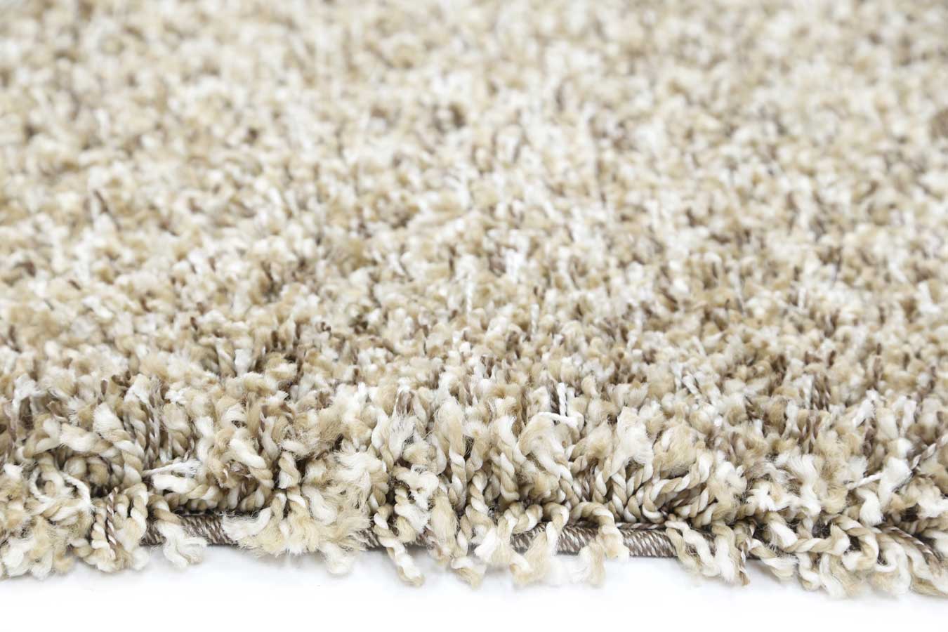 Syra Beige Shaggy Rug