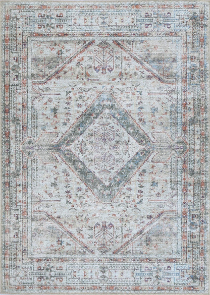 Santorini Nippur Multi Washable Rug - VTL0027-01