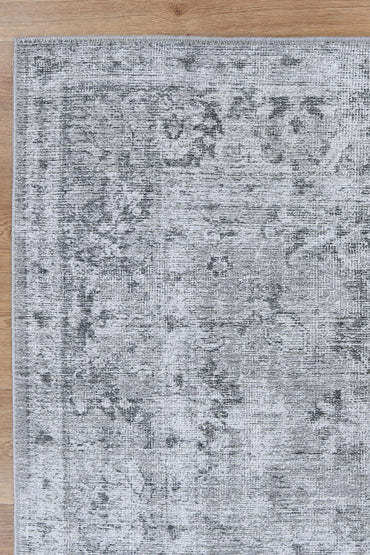 Santorini Tuttul Grey Washable Rug - VTL1191-01