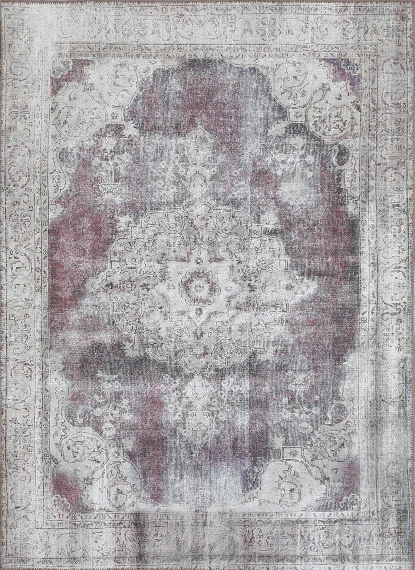 Santorini Isin Violet Washable Rug - VTL1192-00