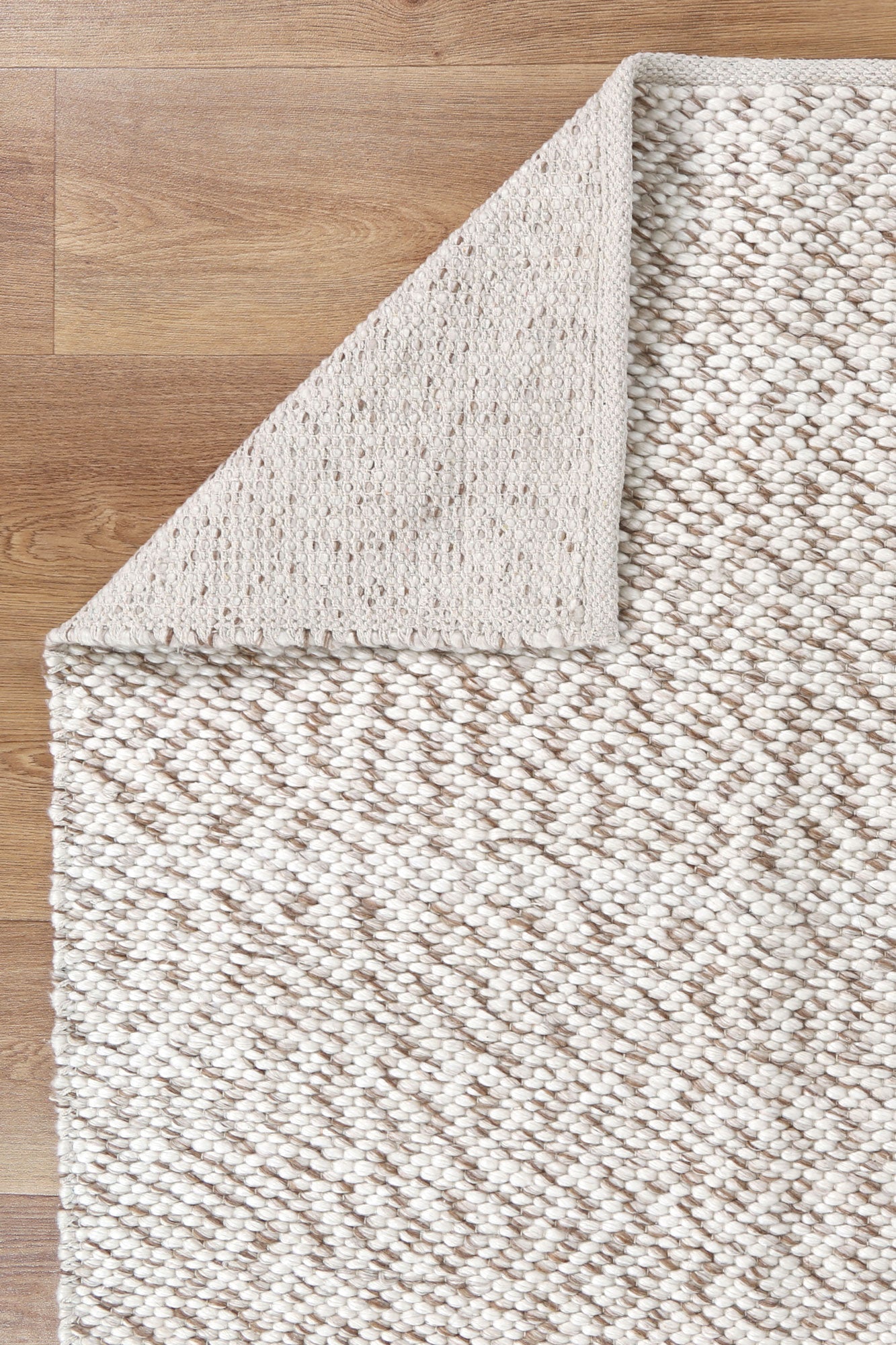 Duskora Beige Wool Rug