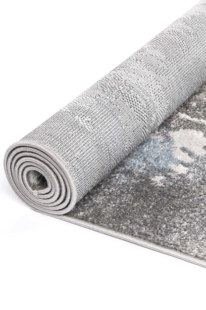 Corin Grey and Blue Rug