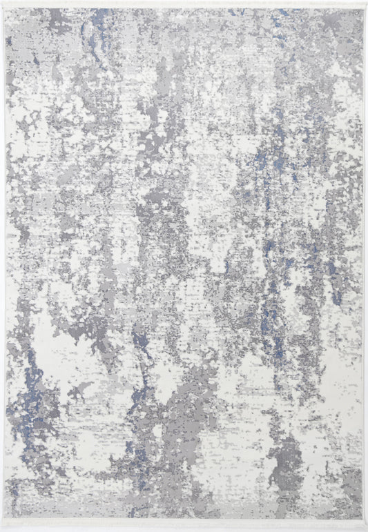 Evara One Modern Grey Blue Rug