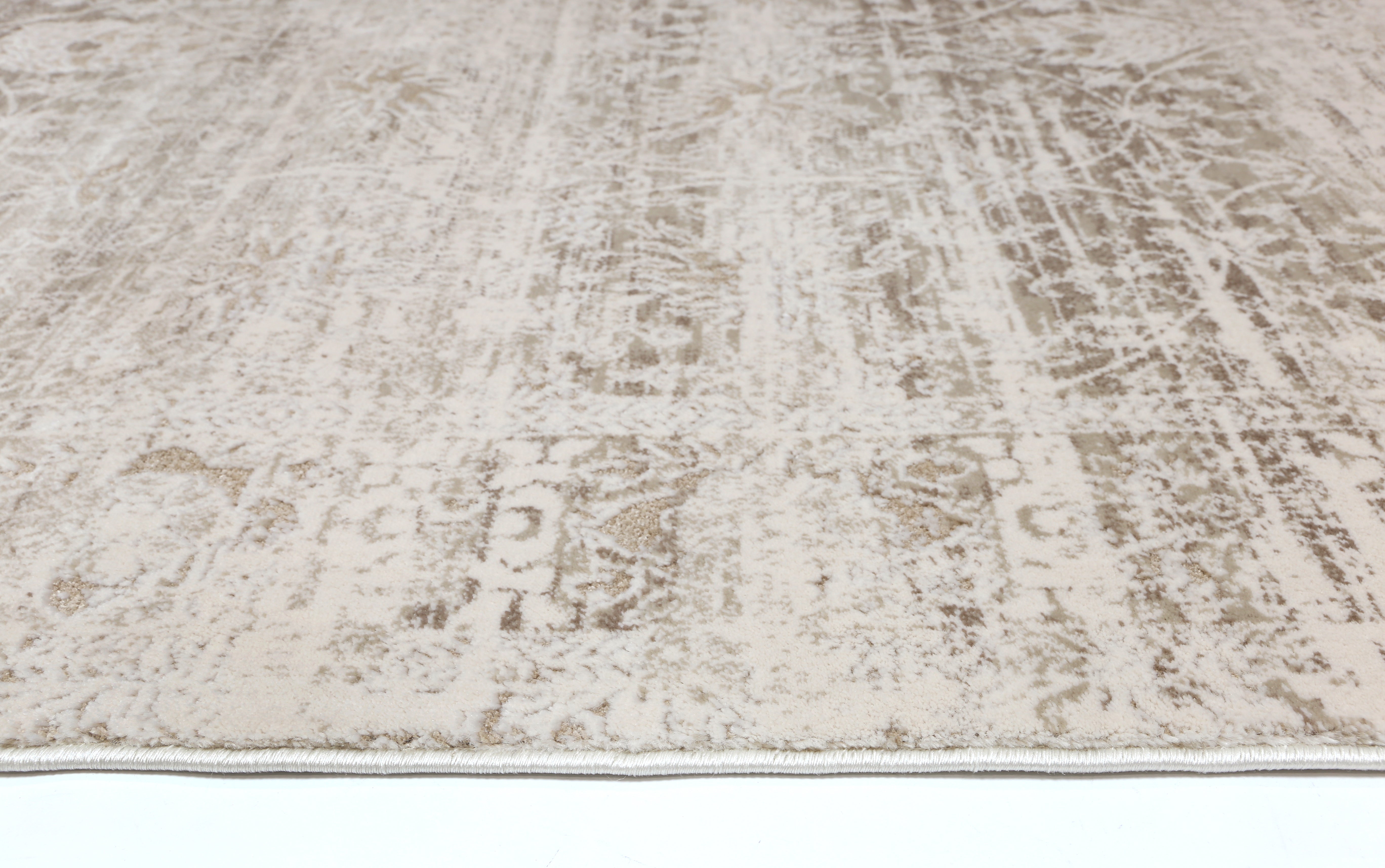 Evara Solid Beige Modern Rug