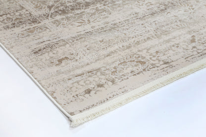 Evara Solid Beige Modern Rug