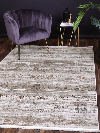 Evara Classic Beige Multi Rug