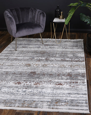 Evara Classic Grey Multi Rug
