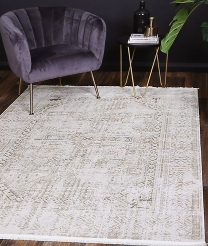 Evara Panel Beige Rug
