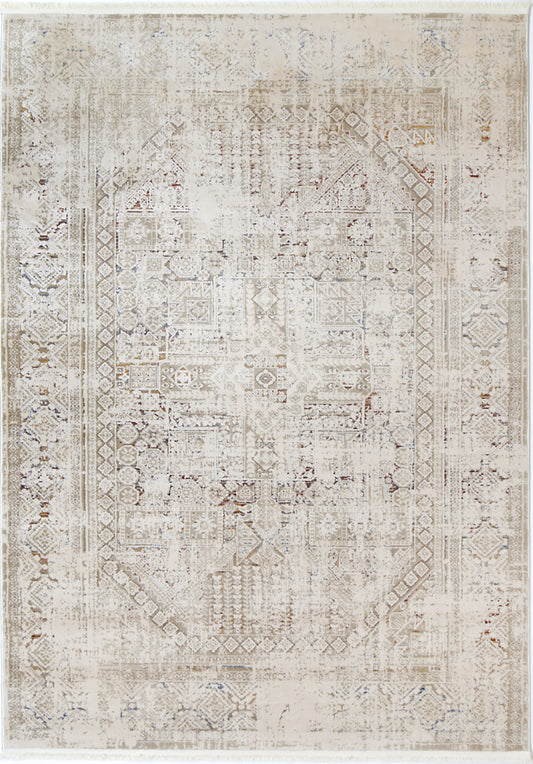 Evara Panel Beige Multi Rug