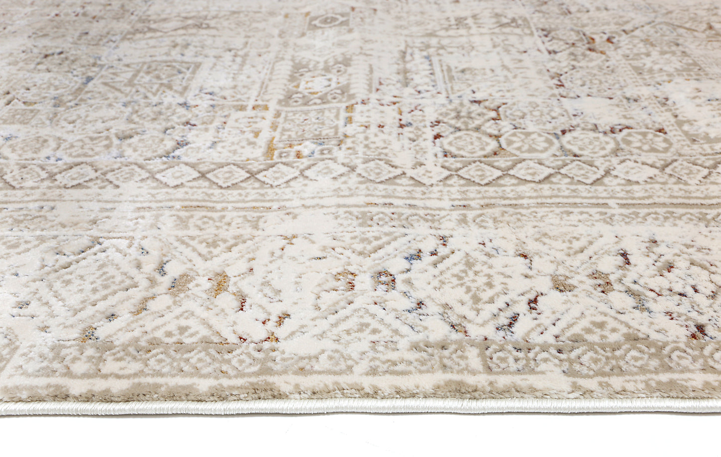 Evara Panel Beige Multi Rug