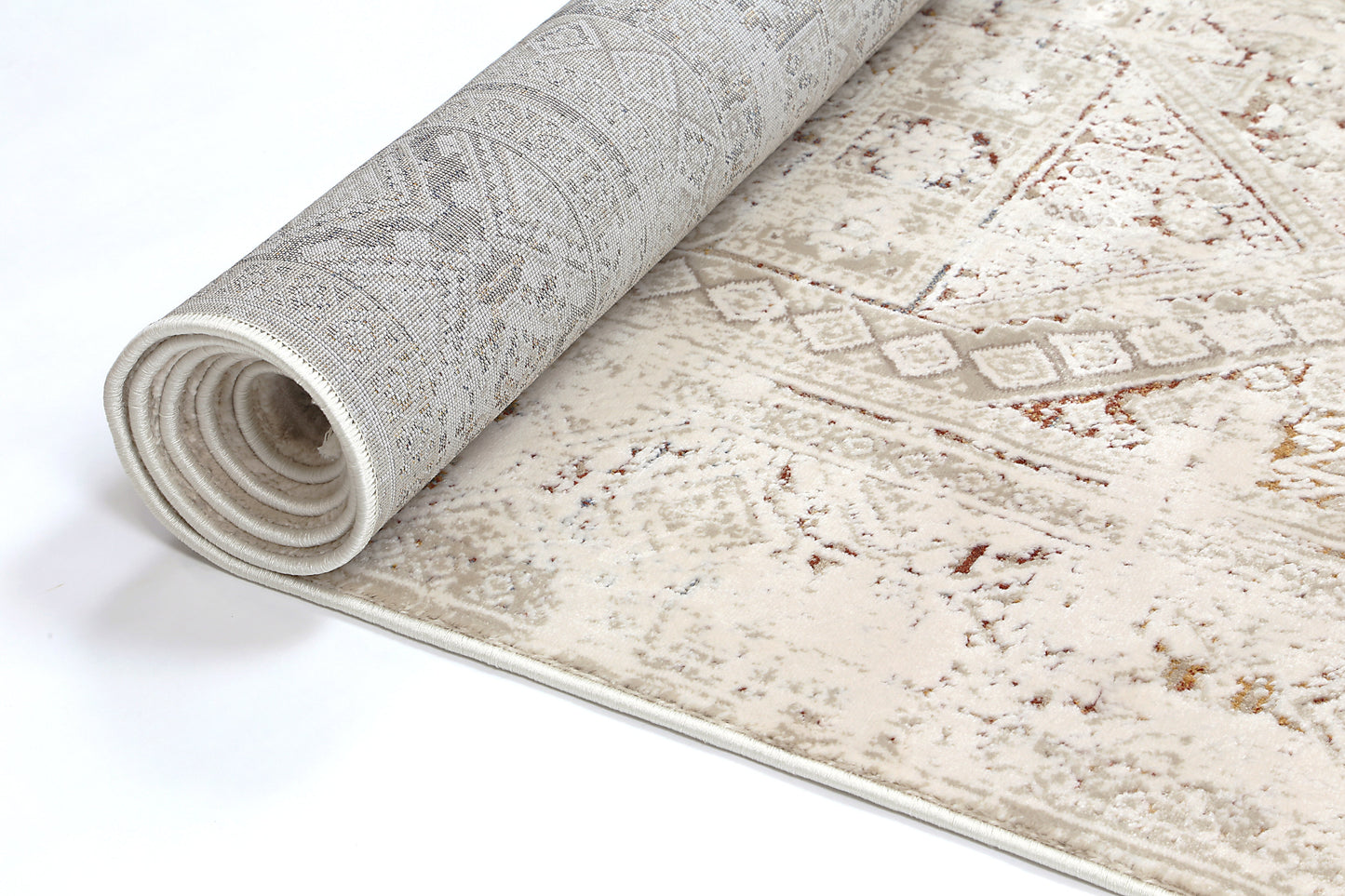 Evara Panel Beige Multi Rug