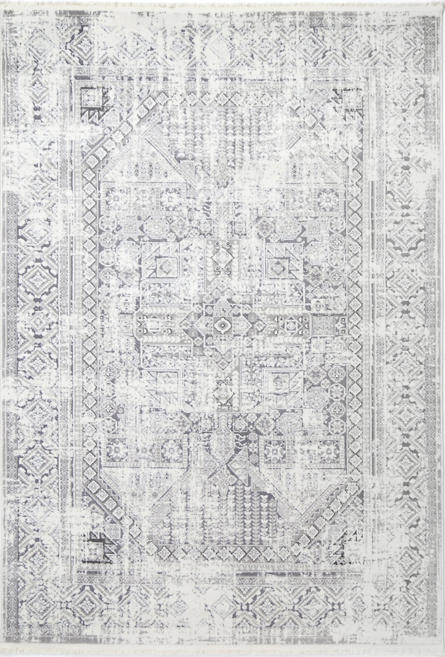 Evara Panel Grey Rug