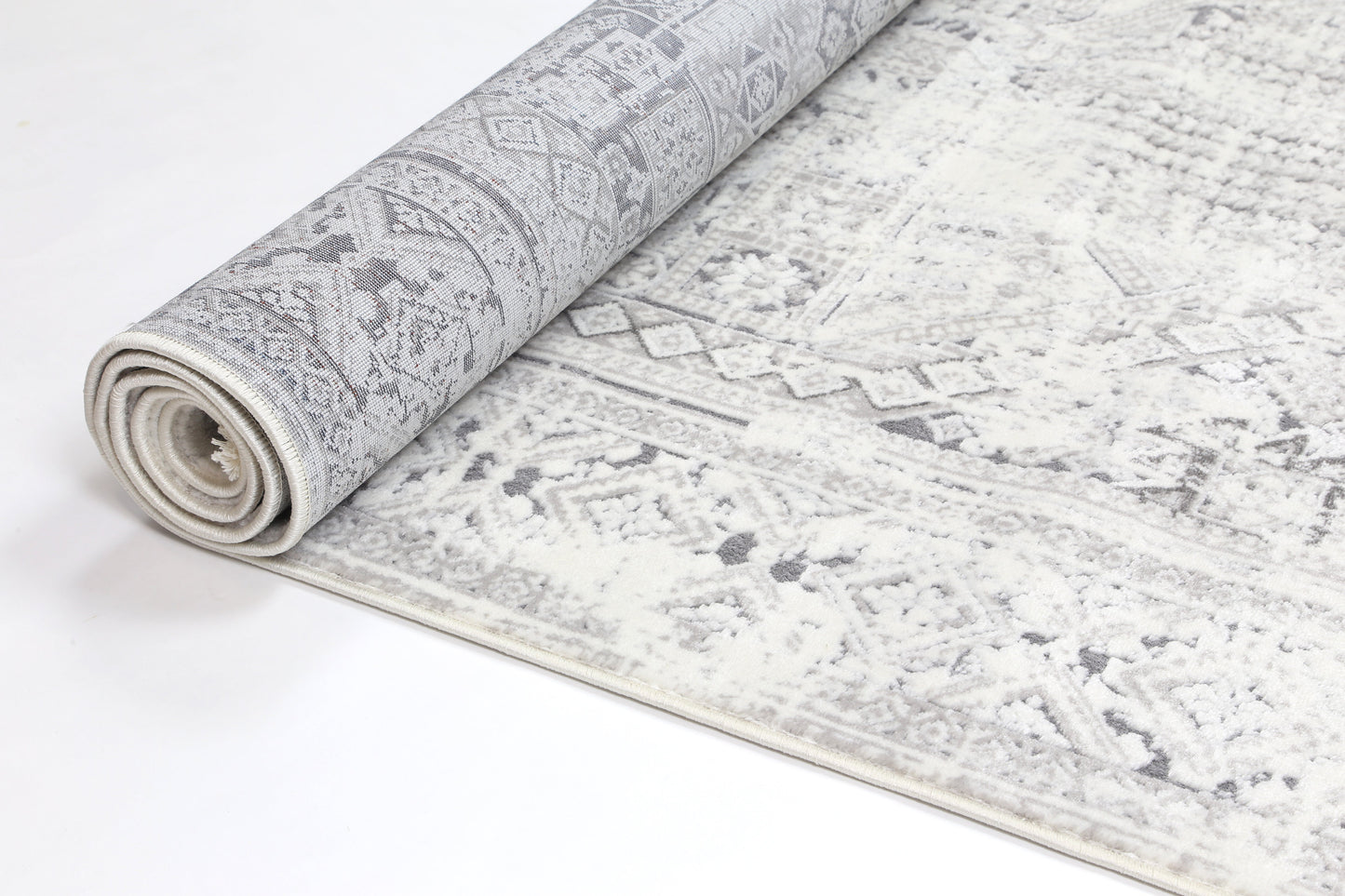 Evara Panel Grey Rug