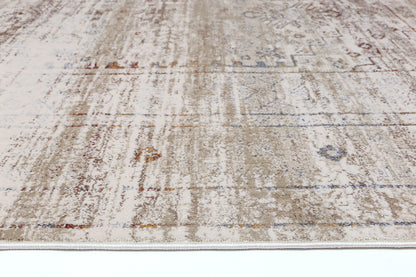 Evara Traditional Beige Multi Rug