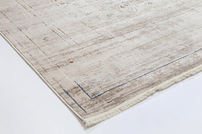 Evara Traditional Beige Multi Rug