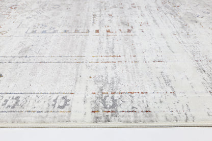 Evara Traditional Grey Multi Rug