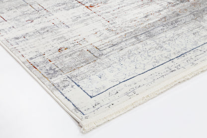 Evara Traditional Grey Multi Rug
